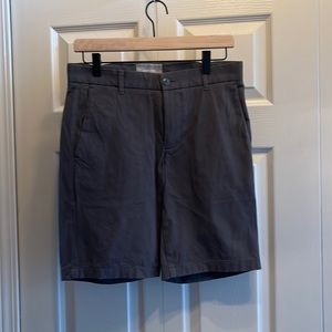 Everlane 7” Slim Fit Performance Chino Shorts Slate Grey Size 29